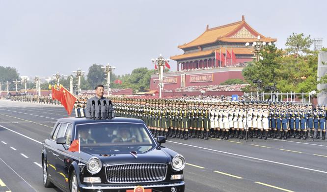 纪念中国人民抗日战争暨世界反法西斯战争胜利80周年大会在京隆重举行 习近平发表重要讲话并检阅受阅部队